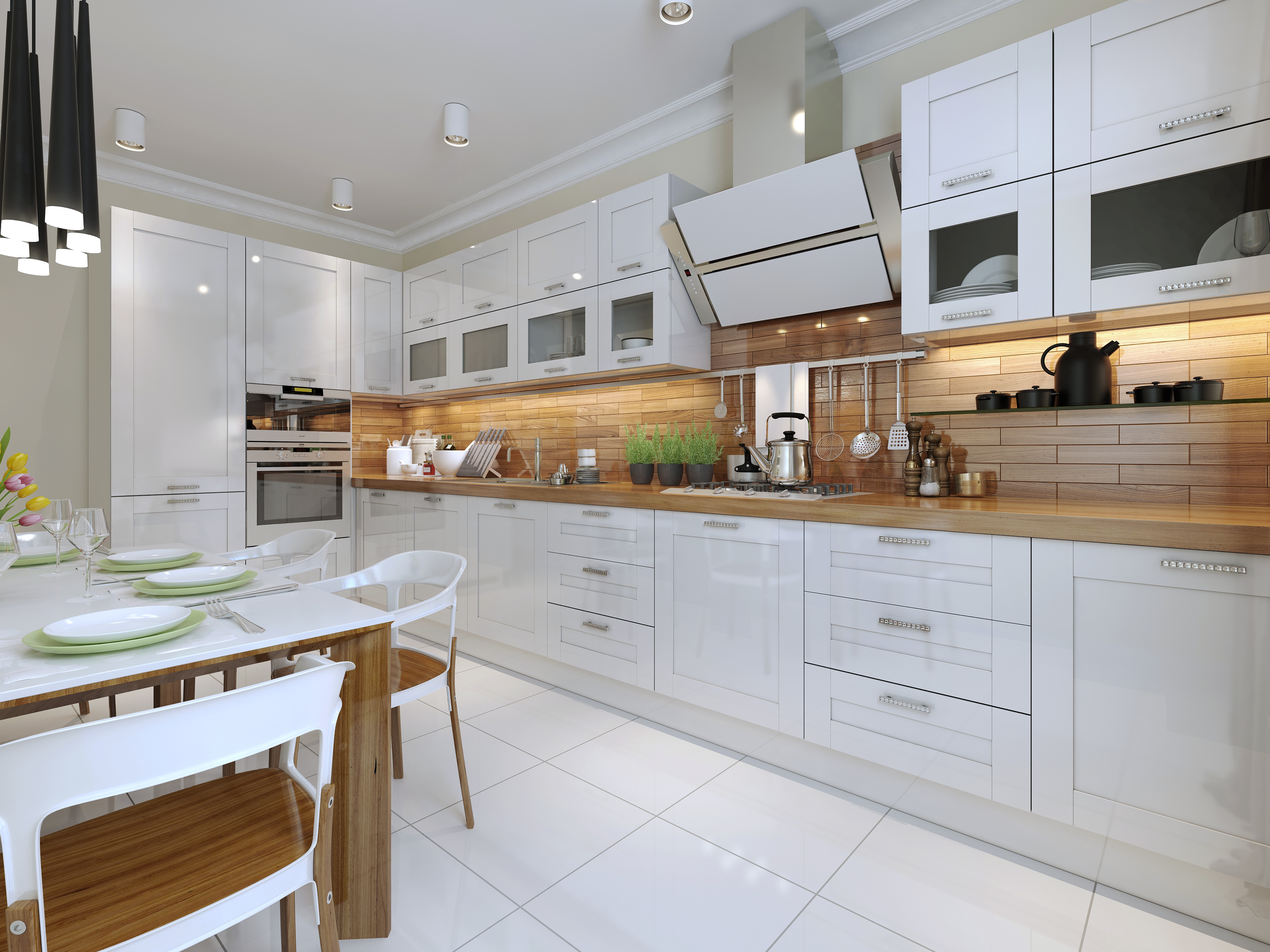 Bespoke Handmade Modern Kitchen, suitable for Warehouse or Barn Conversion, 